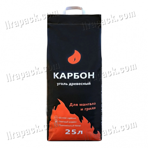 картинка Уголь Древесный Карбон 25 л. магазина Лирапак