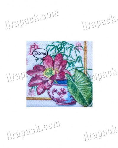 картинка Салфетки Desna 40л "Лотос" (32/кор) магазина Лирапак