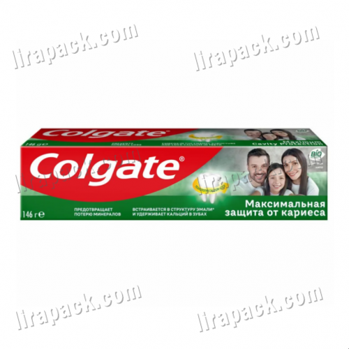 картинка Зубная паста Colgate 146 гр./100 мл "Максимальная защита от кариеса" Двойная мята (12шт/48кор) магазина Лирапак