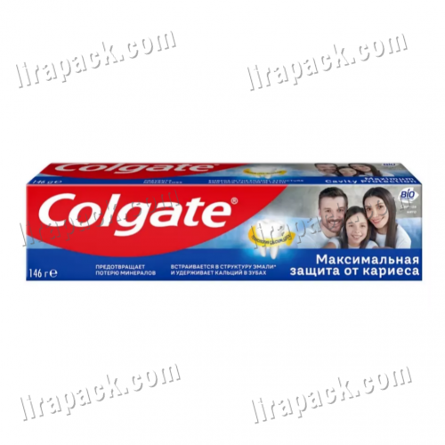 картинка Зубная паста Colgate 146 гр./100 мл "Максимальная защита от кариеса" Свежая мята (12шт/48кор) магазина Лирапак