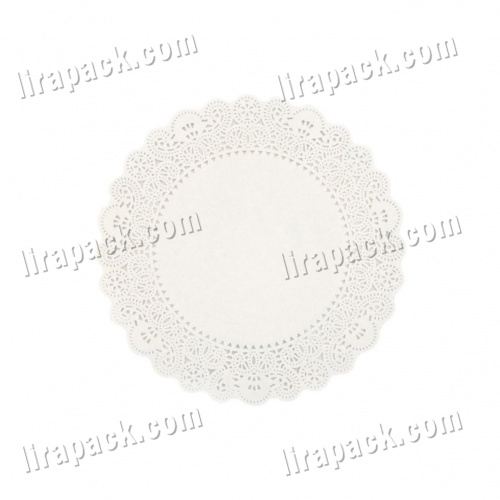 картинка Салфетки ажурные круглые 24 см. (250шт/8уп) магазина Лирапак