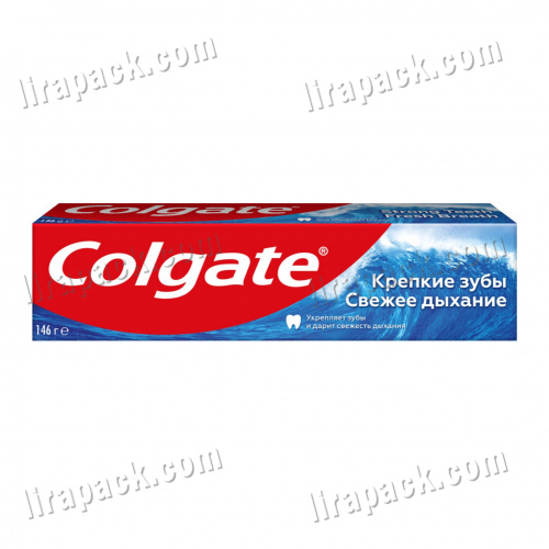 картинка Зубная паста Colgate 146 гр./100 мл "Крепкие зубы" Свежее дыхание (12шт/48кор) магазина Лирапак
