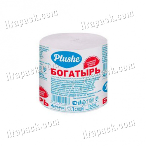 картинка Туалетная Бумага Богатырь 65 (30рул/упак) магазина Лирапак